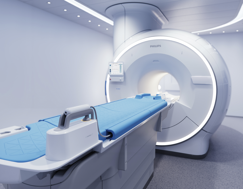 最新のMRI機器完備で、最短20分で検査可能